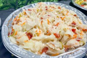 燻香鶏とかぶらのハーモニーマリネ