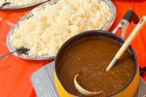 シェフ特製カレーと黄金バターライス