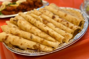 インド風フラットブレッド・パラタ（ハラル）