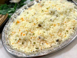 海老と野菜の香りピラフ